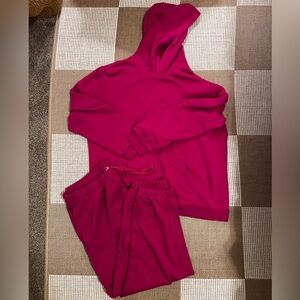 Fuchsia GAP Hoodie and Jogger Set